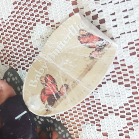 1998 Anne Geddes Baby Butterflies Bean Filled Collectible Doll 9" - Picture 5 of 16